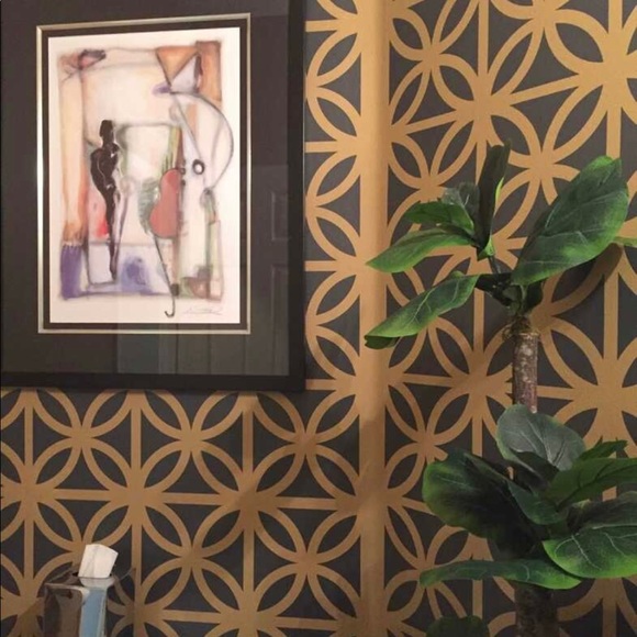 Mid Century Modern Breeze Block Decal - Picture 5 of 11